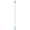 Vikan aluminium steel 150cm hygiënisch blauw
