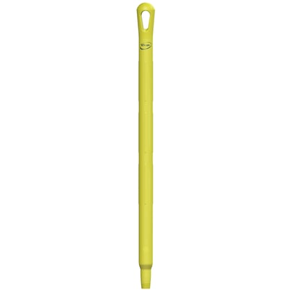 Vikan kunststof korte steel 65cm  geel