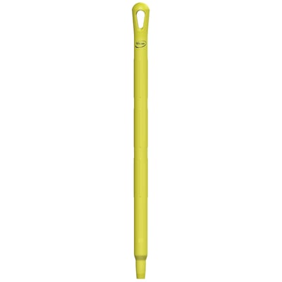 Vikan kunststof korte steel 65cm  geel