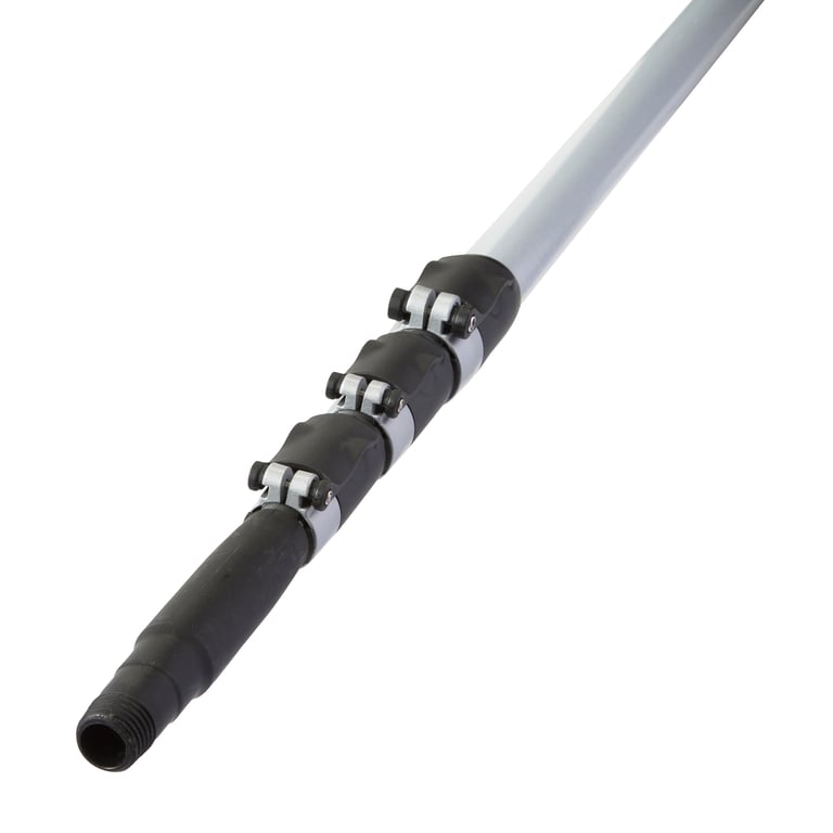Vikan glasfiber telescoopsteel met waterafvoer 1925-6000mm grijs