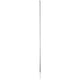 Vikan aluminium steel met waterdoorvoer 150cm wit