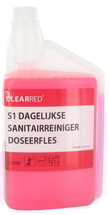 ClearRed S1 1ltr doseerfles DJM