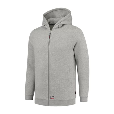 Tricorp Workwear sweatvest met capuchon  grijs maat XS
