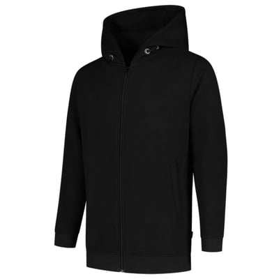 Tricorp Workwear sweatvest met capuchon  zwart maat XS
