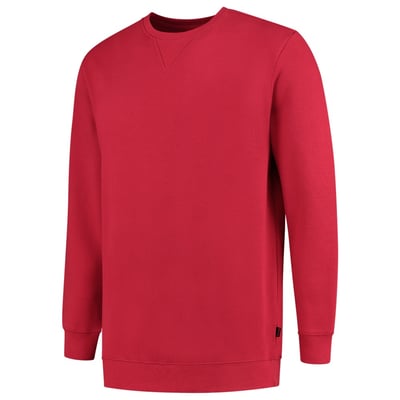 Tricorp Workwear sweater ronde kraag rood maat XS