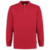Tricorp Workwear polosweater met boord  rood maat XS