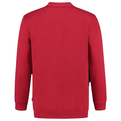 Tricorp polosweater met boord  rood maat XS