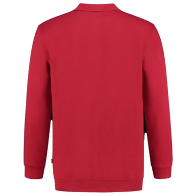 Tricorp Workwear polosweater met boord  rood maat XS