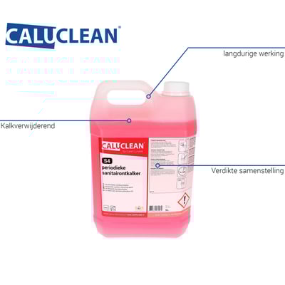 CaluClean S4 periodieke sanitairontkalker 5ltr