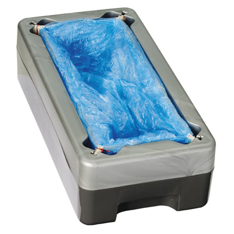 Automatische overschoen dispenser