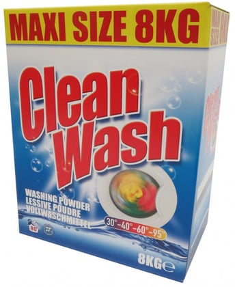 Clean Wash waspoeder 8kg