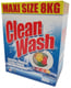 Clean Wash waspoeder 8kg 