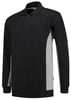 Tricorp Workwear polosweater bicolor zwart grijs maat XS