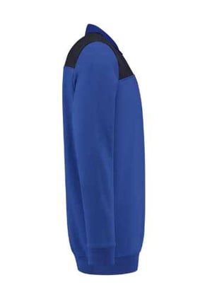 Tricorp polosweater bicolor naden koren-/donkerblauw maat XS