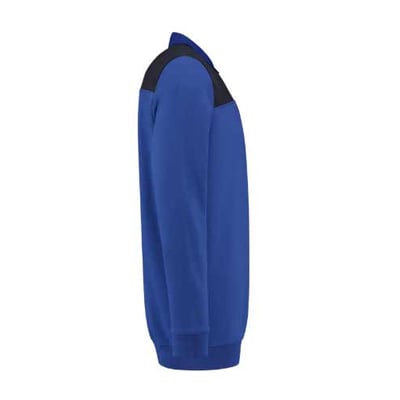 Tricorp Workwear polosweater bicolor naden koren-/donkerblauw maat XS