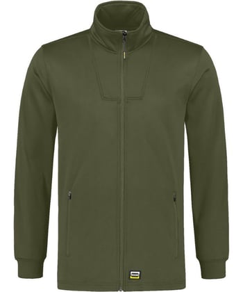 Tricorp Workwear fleece vest interlock legergroen maat XS