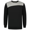Tricorp Workwear sweater bicolor Naden zwart grijs maat XS