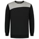 Tricorp sweater bicolor Naden zwart grijs maat XS