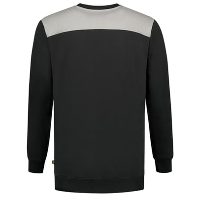 Tricorp Workwear sweater bicolor Naden zwart grijs maat XS
