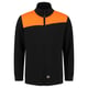 Tricorp Workwear sweatvest Bicolor Naden zwart oranje maat XS