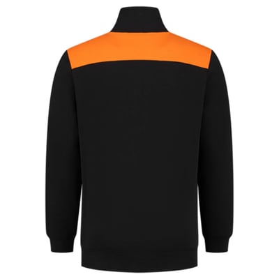 Tricorp Workwear sweatvest Bicolor Naden zwart oranje maat XS