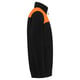 Tricorp Workwear sweatvest Bicolor Naden zwart oranje maat XS