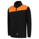 Tricorp Workwear sweatvest Bicolor Naden zwart oranje maat XS