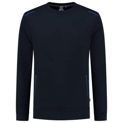 Tricorp Workwear Accent sweater  marine korenblauw maat XS