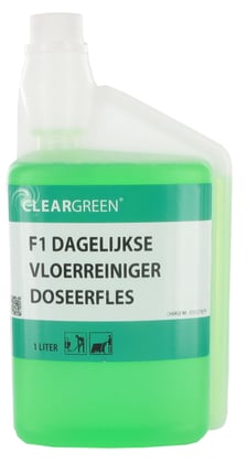 Cleargreen F1 DJM vloerreiniger doseerfles