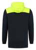 Tricorp Workwear sweater High Vis met capuchon inktblauw/geel maat XS