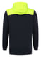Tricorp Workwear sweater High Vis met capuchon inktblauw/geel maat XS