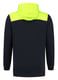 Tricorp sweater High Vis met capuchon inktblauw/geel maat XS