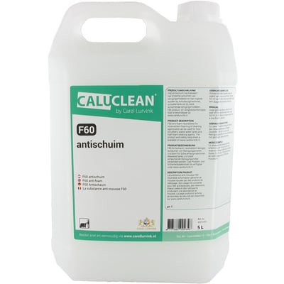 CaluClean F60 Anti Schuim 5ltr 