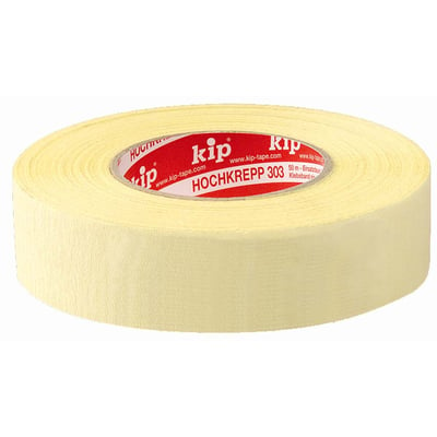 Kip 303 Crepe tape beige 30mmx50mtr 