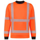 Tricorp Workwear sweater RWS revisible fluor  oranje maat XS