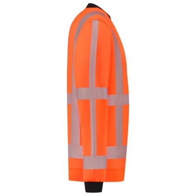 Tricorp Workwear sweater RWS revisible fluor  oranje maat XS