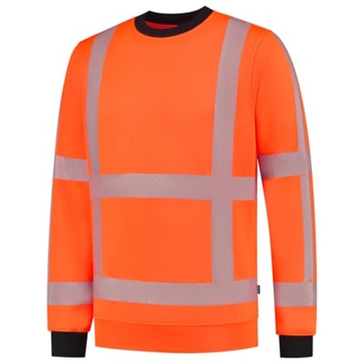 Tricorp sweater RWS revisible fluor oranje maat XS