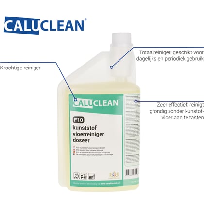 CaluClean F10 kunststof vloerreiniger  1ltr doseerflacon