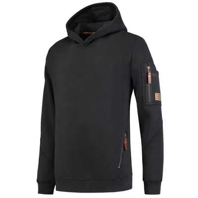 Tricorp Workwear premium sweater  met capuchon zwart maat XS