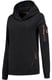 Tricorp Workwear premium dames sweater met  capuchon zwart maat XS