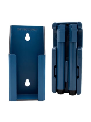 Detectamet whiteboardwisserhouder blauw 