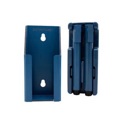 Detectamet whiteboardwisserhouder blauw