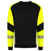 Tricorp Redefined reflective sweater zwart geel maat XS