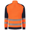 Tricorp Redefined high vis sweater met rits industrieel wasbaar oranje blauw maat XS