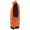Tricorp Redefined high vis sweater met rits industrieel wasbaar oranje blauw maat XS