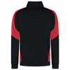 Tricorp Redefined bicolor sweatvest zwart rood maat XS