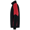 Tricorp Redefined bicolor sweatvest zwart rood maat XS