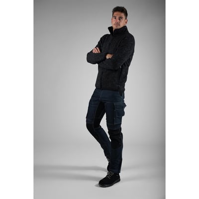 Tricorp Redefined knitted fleecejack zwart maat XS