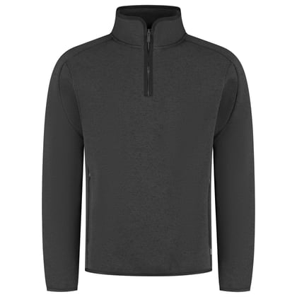 Tricorp Redefined knitted fleecetrui met rits zwart maat XS