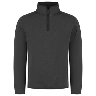 Tricorp Redefined knitted fleecetrui met rits zwart maat XS